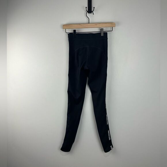 Ivy Park Black Athletic Compression Leggings XS - Picture 1 of 4